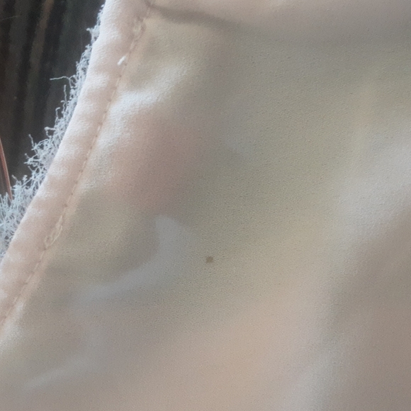 Vince Camuto Pink Raw Hems Polyester Blouse Sz S - Picture 9 of 9